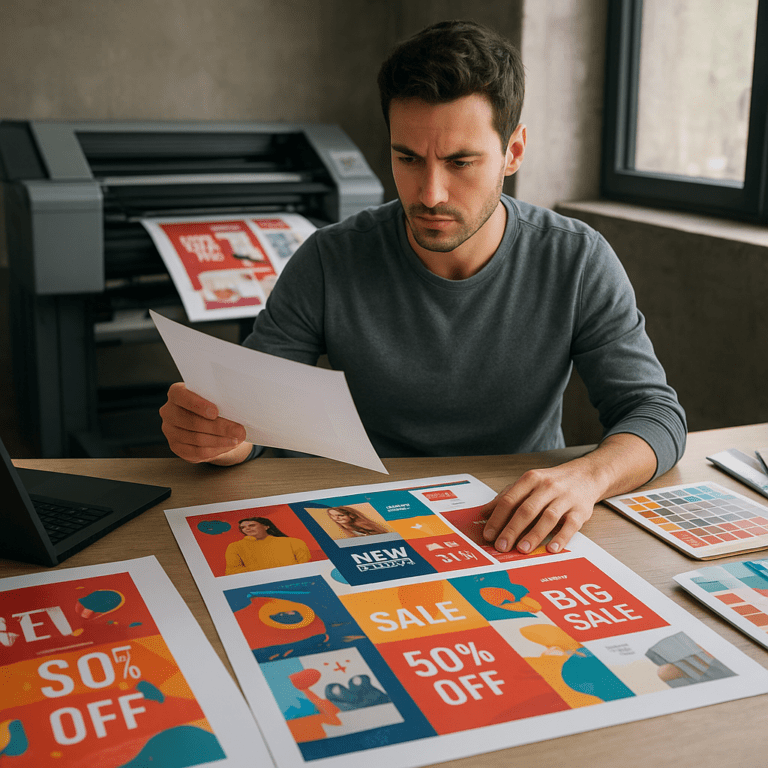 Jakie są wyzwania związane z produkcją materiałów reklamowych w niskich nakładach?